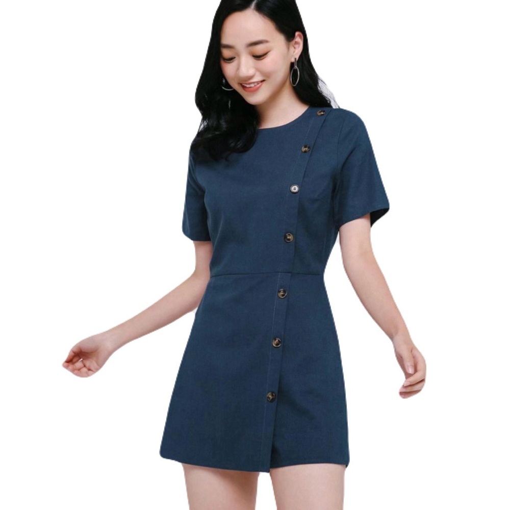 Tavik + Button Down Shirt Dress